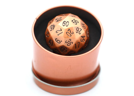 Gamers Guild AZ HYMGHO BRD6004 Titan's Fist Metal D60 Dice - Ancient Copper HYMGHO
