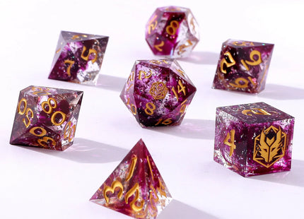 Gamers Guild AZ HYMGHO BRR099: Captured Magic Sharp Edge Resin Dice - Sorcerer’S Mist HYMGHO