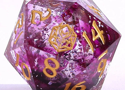 Gamers Guild AZ HYMGHO BRR099: Captured Magic Sharp Edge Resin Dice - Sorcerer’S Mist HYMGHO