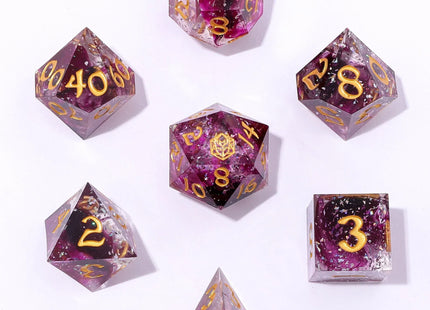 Gamers Guild AZ HYMGHO BRR099: Captured Magic Sharp Edge Resin Dice - Sorcerer’S Mist HYMGHO
