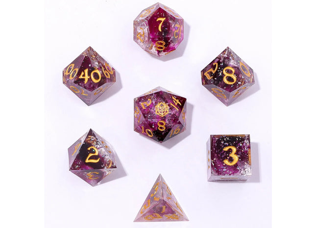 Gamers Guild AZ HYMGHO BRR099: Captured Magic Sharp Edge Resin Dice - Sorcerer’S Mist HYMGHO