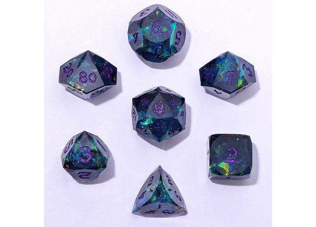 Gamers Guild AZ HYMGHO BRR112: Captured Magic Luster Cut Resin - Starry Night Purple HYMGHO