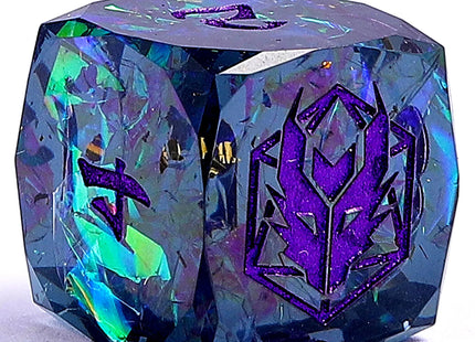 Gamers Guild AZ HYMGHO BRR112: Captured Magic Luster Cut Resin - Starry Night Purple HYMGHO