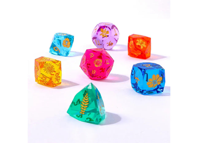 Gamers Guild AZ HYMGHO BRR113: Captured Magic Luster Cut Resin - Bouquet of Dice HYMGHO