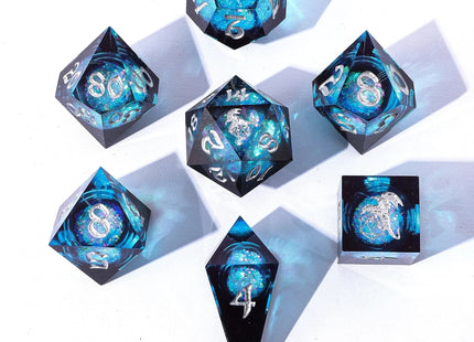Gamers Guild AZ HYMGHO Captured Magic Liquid Core Sharp Edge Resin - Twilight Azure HYMGHO