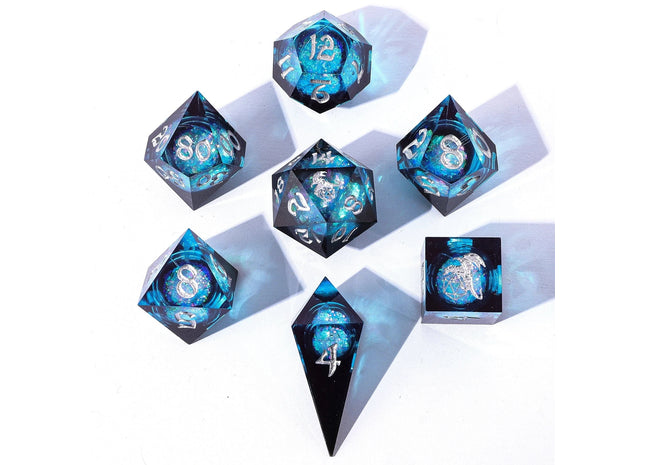 Gamers Guild AZ HYMGHO Captured Magic Liquid Core Sharp Edge Resin - Twilight Azure HYMGHO