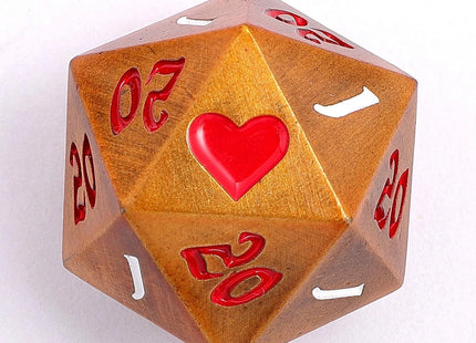Gamers Guild AZ HYMGHO Critical Single D20 - Gold HYMGHO