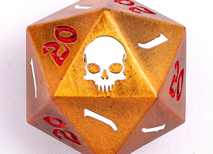 Gamers Guild AZ HYMGHO Critical Single D20 - Gold HYMGHO