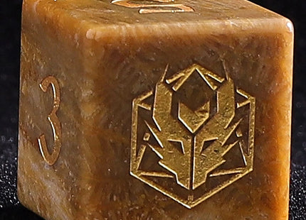 Gamers Guild AZ HYMGHO Dragon’S Hoard Dice Set - Coral HYMGHO