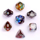 Gamers Guild AZ HYMGHO Dragon’S Hoard Luster Cut Dice Set - Prismatic Glass HYMGHO