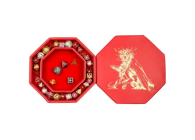 Gamers Guild AZ HYMGHO Hero's Hoard Dice Tray and Keeper - Royal Dragon HYMGHO