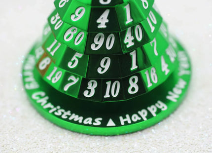 Gamers Guild AZ HYMGHO HY00142: Metal Christmas Tree Dice Set - Green HYMGHO