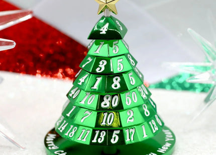 Gamers Guild AZ HYMGHO HY00142: Metal Christmas Tree Dice Set - Green HYMGHO
