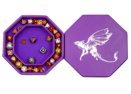 Gamers Guild AZ HYMGHO HY00231: Hero's Hoard Dice Tray & Keeper - Fairy Dragon HYMGHO