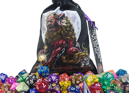 Gamers Guild AZ HYMGHO HY00523: Click Clack Rucksack - 1LB of Acrylic Dice HYMGHO