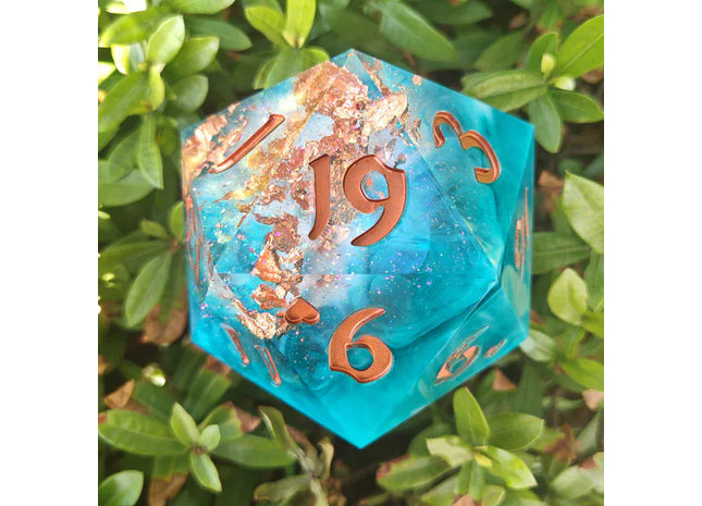 Gamers Guild AZ HYMGHO HY00542: Captured Magic 100mm Chonk D20 - Cloudfall HYMGHO