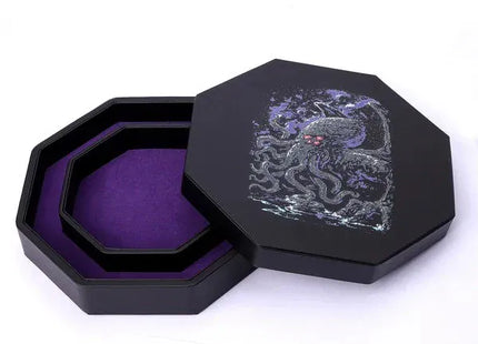 Gamers Guild AZ HYMGHO HY00555: Heros Hoard Dice Tray & Keeper - Cthulu HYMGHO