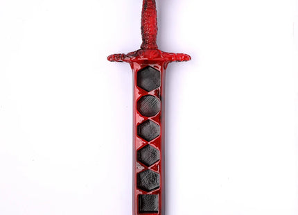 Gamers Guild AZ HYMGHO HY00568: Rose Dagger Dice Case with Sheath Cover - Red HYMGHO