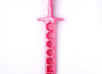 Gamers Guild AZ HYMGHO HY00569: Rose Dagger Dice Case with Sheath Cover - Pink HYMGHO