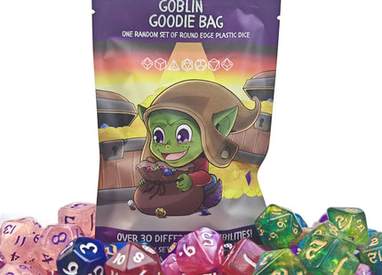 Gamers Guild AZ HYMGHO HY00575: Goblin Goodie Bag - Random 8-Piece Polymer Dice Set HYMGHO