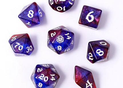 Gamers Guild AZ HYMGHO HY02017: 8pc Polyhedral Dice Set - Arcane Nexus HYMGHO