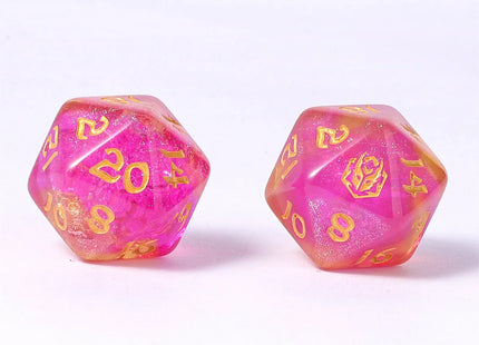 Gamers Guild AZ HYMGHO HY02018: 8pc Polyhedral Dice Set - Dragon Bait HYMGHO