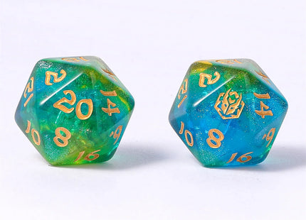 Gamers Guild AZ HYMGHO HY02021: 8pc Polyhedral Dice Set - Eye of Newt HYMGHO