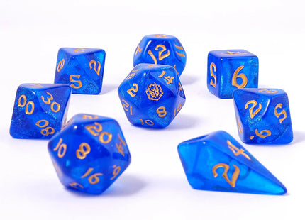 Gamers Guild AZ HYMGHO HY02022: 8pc Polyhedral Dice Set - Cantrip HYMGHO