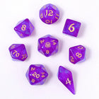 Gamers Guild AZ HYMGHO HY02026: 8pc Polyhedral Dice Set - Hex Appeal HYMGHO