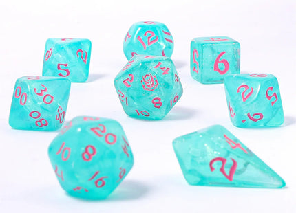 Gamers Guild AZ HYMGHO HY02028: 8pc Polyhedral Dice Set - Love Potion HYMGHO