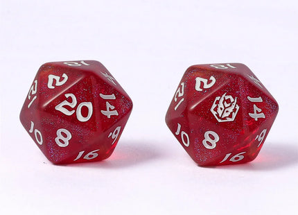 Gamers Guild AZ HYMGHO HY02030: Round Edge RPG Dice Set - Infernal Spark HYMGHO