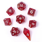Gamers Guild AZ HYMGHO HY02030: Round Edge RPG Dice Set - Infernal Spark HYMGHO