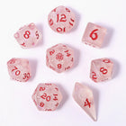 Gamers Guild AZ HYMGHO HY02031: 8pc Polyhedral Dice Set - Winter Solstice HYMGHO