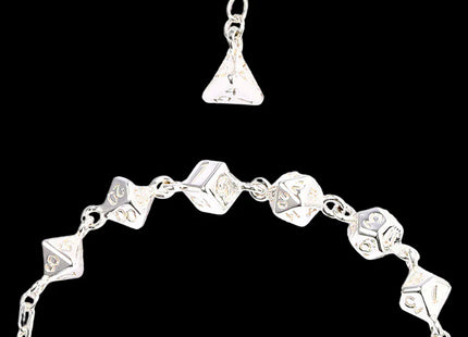 Gamers Guild AZ HYMGHO HYJ041: Arcane Bangle Bracelet - Silver HYMGHO