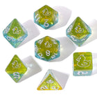 Gamers Guild AZ HYMGHO HYMGHO Dice: HY00335  - Wyrmforged Rollers - Rounded Resin Polyhedral Dice - Rubber Ducky HYMGHO