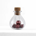 Gamers Guild AZ HYMGHO HYMGHO Dice: HY00402  - Unseelie Mini Metal RPG Dice Set - Red HYMGHO