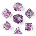 Gamers Guild AZ HYMGHO HYMGHO Dice: HY00498  - Wyrmforged Rollers Round Edge Resin RPG Dice Set - Opossum HYMGHO