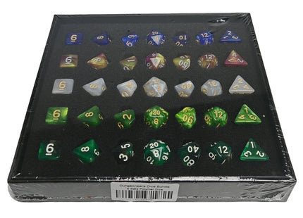 Gamers Guild AZ HYMGHO HYMGHO Dice: HY00522 Dungeoneers Dice Bundle - 5 Sets of Random Polymer Dice HYMGHO