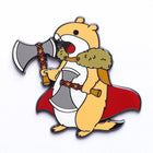 Gamers Guild AZ HYMGHO HYMGHO Dice: HYPN035 - Quest's Reward Fine Art Pin - Wyatt Rumblepelt Prairie Dog Barbarian HYMGHO