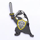 Gamers Guild AZ HYMGHO HYMGHO Dice: HYPN040 - Quest's Reward Fine Art Pin - Riven Ironclaw Badger Paladin HYMGHO