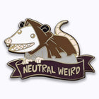 Gamers Guild AZ HYMGHO HYMGHO Dice: HYPN048 - Quest's Reward Fine Art Pin - Alternative Alignments - Neutral Weird - Opossum HYMGHO