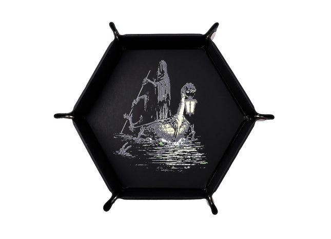 Gamers Guild AZ HYMGHO HYMGHO Fine Arts Dice Tray - Boatman HYMGHO