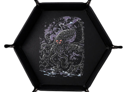 Gamers Guild AZ HYMGHO HYMGHO Fine Arts Dice Tray - Cthulhu HYMGHO