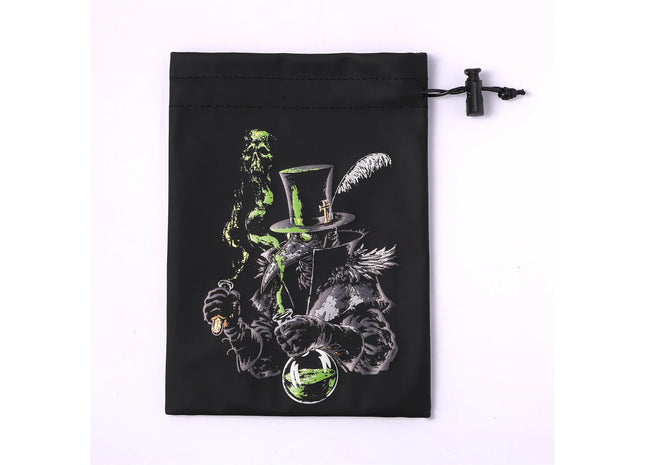 Gamers Guild AZ HYMGHO HYMGHO Fine Arts Leather Dice Bag - Dorctor HYMGHO