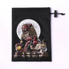 Gamers Guild AZ HYMGHO HYMGHO Fine Arts Leather Dice Bag - Foo Dog HYMGHO