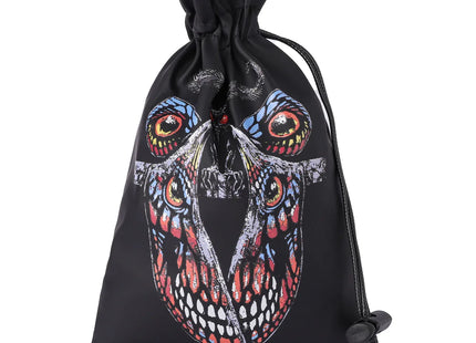 Gamers Guild AZ HYMGHO HYMGHO Fine Arts Leather Dice Bag - Mothman HYMGHO