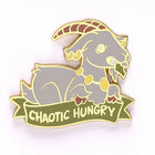 Gamers Guild AZ HYMGHO HYPN055: Quest's Reward Fine Art Pin - Alternative Alignments - Chaotic Hungry - Goat HYMGHO