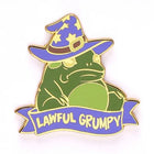 Gamers Guild AZ HYMGHO HYPN056: Alternative Alignments Enamel Pin - Lawful Grumpy Toad HYMGHO