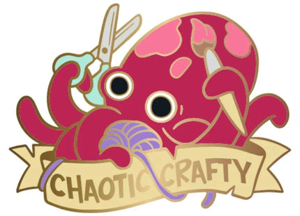 Gamers Guild AZ HYMGHO HYPN057: Alternative Alignments enamel pin - Chaotic Crafty HYMGHO