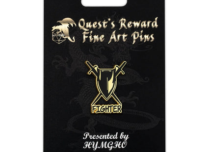 Gamers Guild AZ HYMGHO Quest's Reward Fine Art Pin - Class Pin: Fighter HYMGHO